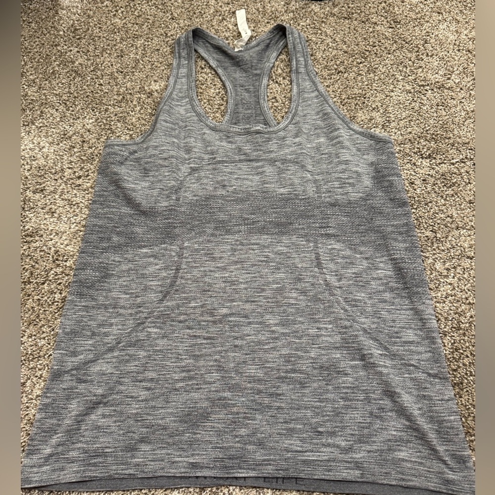 lululemon athletica Gray Tank Top